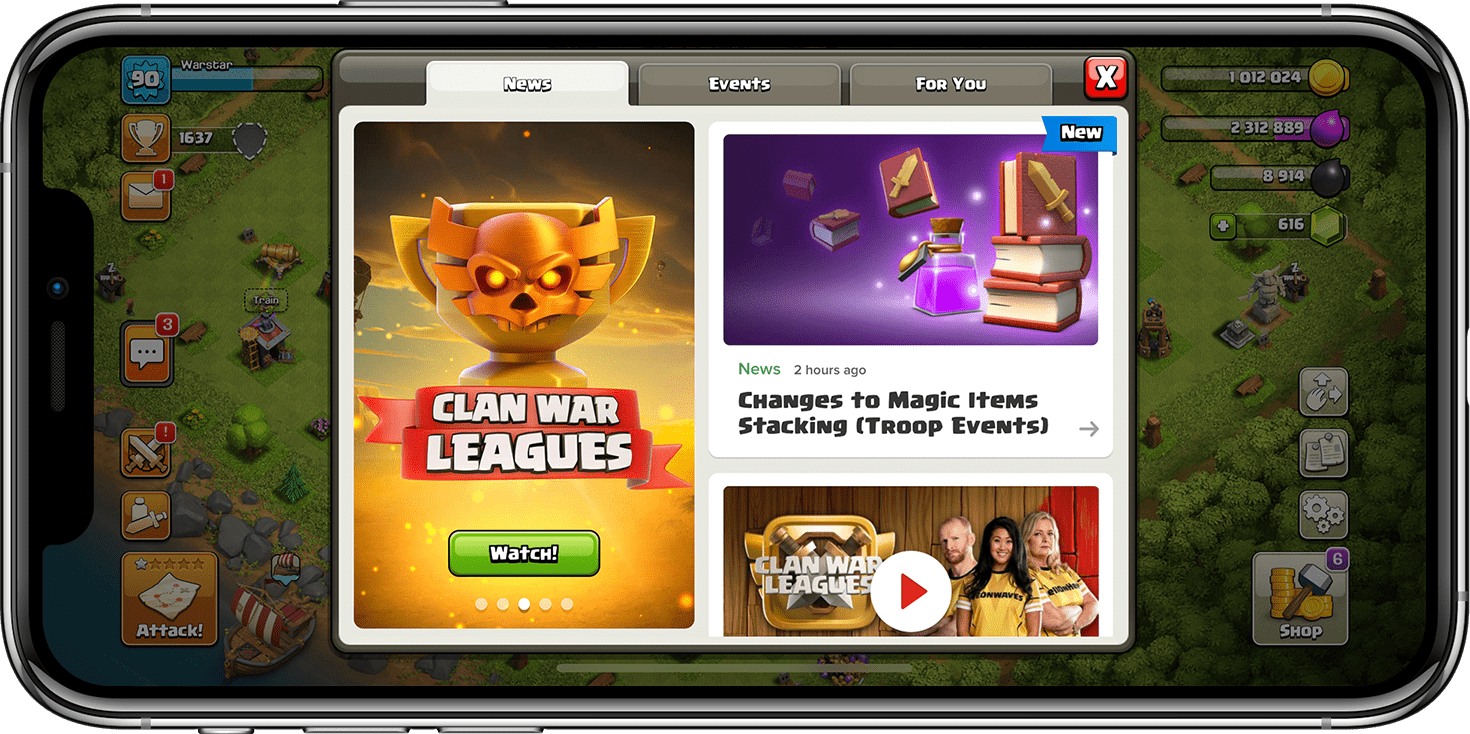 Download Clash Of Clans Town Hall 14 Mod Apk Unlimited Gems Resources 13 675 23 For Android